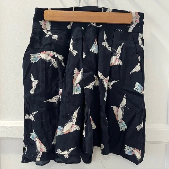 Zara bird shorts skort bermudas - Picture 5 of 6